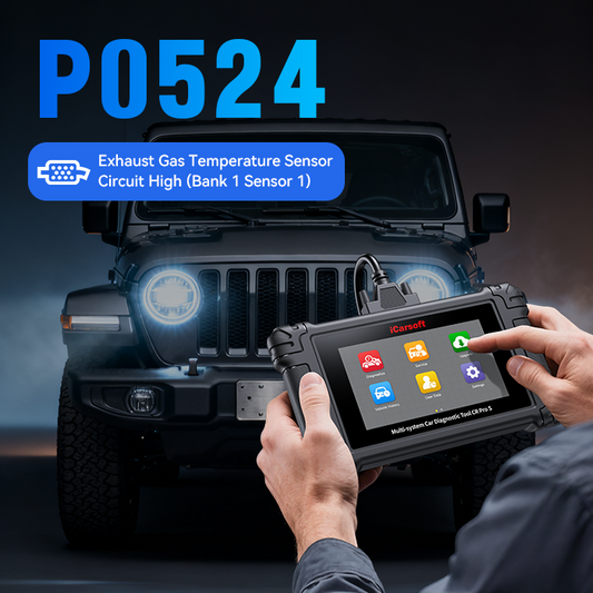 P0524 – Engine Oil Pressure Too Low