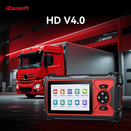 iCarsoft HD V4.0: 2025 Best Heavy Duty Vehicle Diagnostic Tool - iCarsoft-us