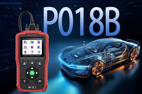 P018B Code In-depth Analysis: Alarm Signals of Fuel Pressure Sensor - iCarsoft-us