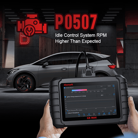 P0507 Code: Diagnosing Idle Air Control Issues with iCarsoft Scanner - iCarsoft-us