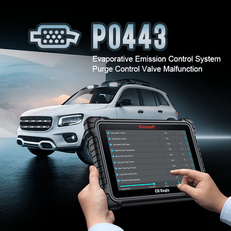 Understanding and Diagnosing the P0443 Code with Diagnostic Tools - iCarsoft-us