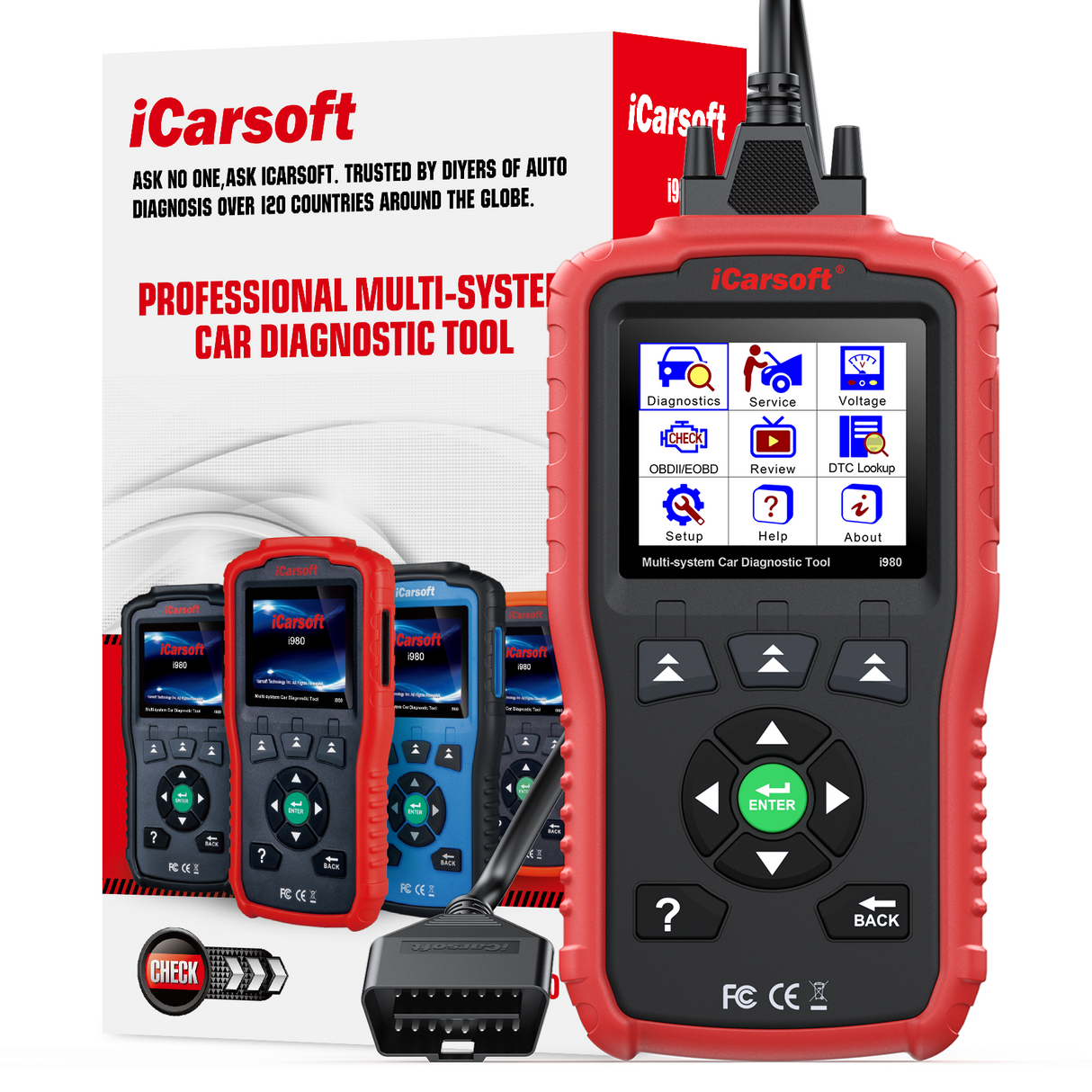iCarsoft i980 Car Diagnostic Tool For Mercedes-Benz/Sprinter/Smart