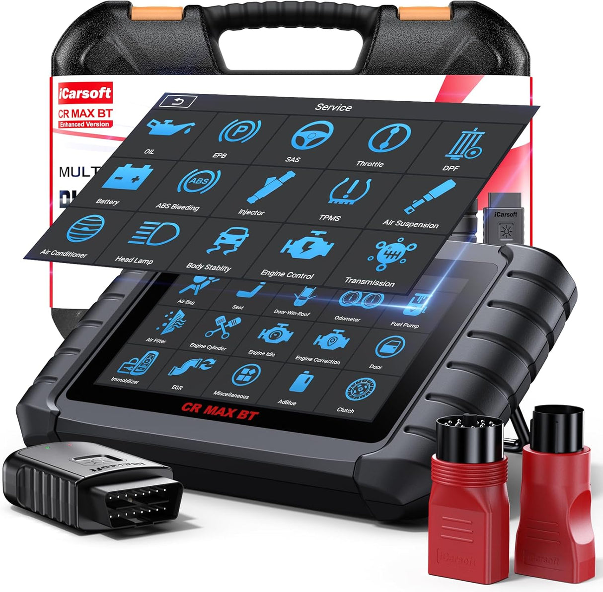 iCarsoft CR Max BT (Enhanced) Wireless Bidirectional Diagnostic Tool