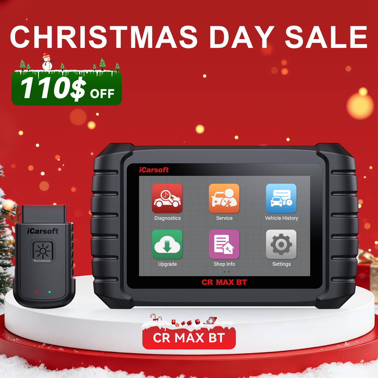 iCarsoft CR MAX BT Car Diagnostic Tool