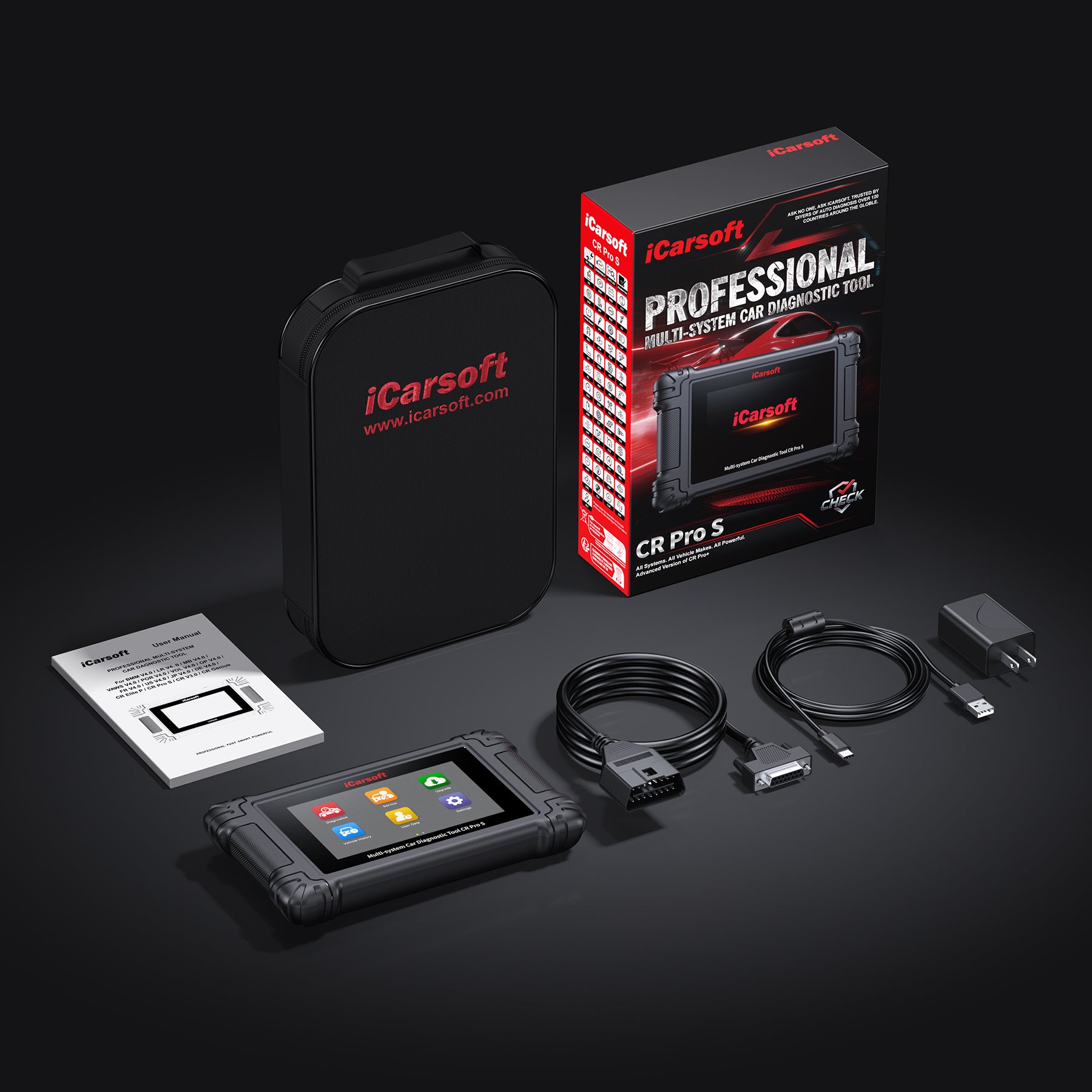 iCarsoft CR Pro S Car Diagnostic Tool