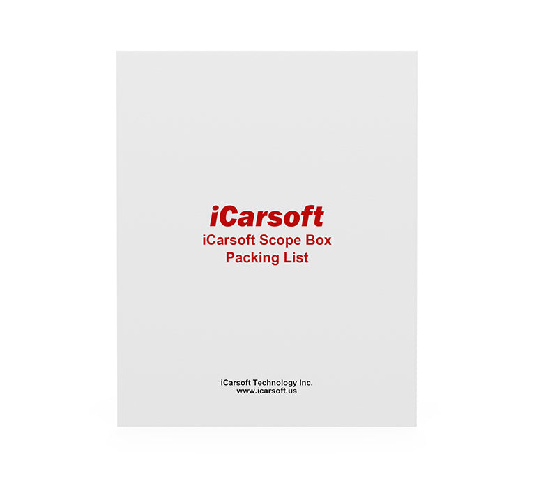 iCarsoft Scop Box 4-Channel Oscilloscope Module