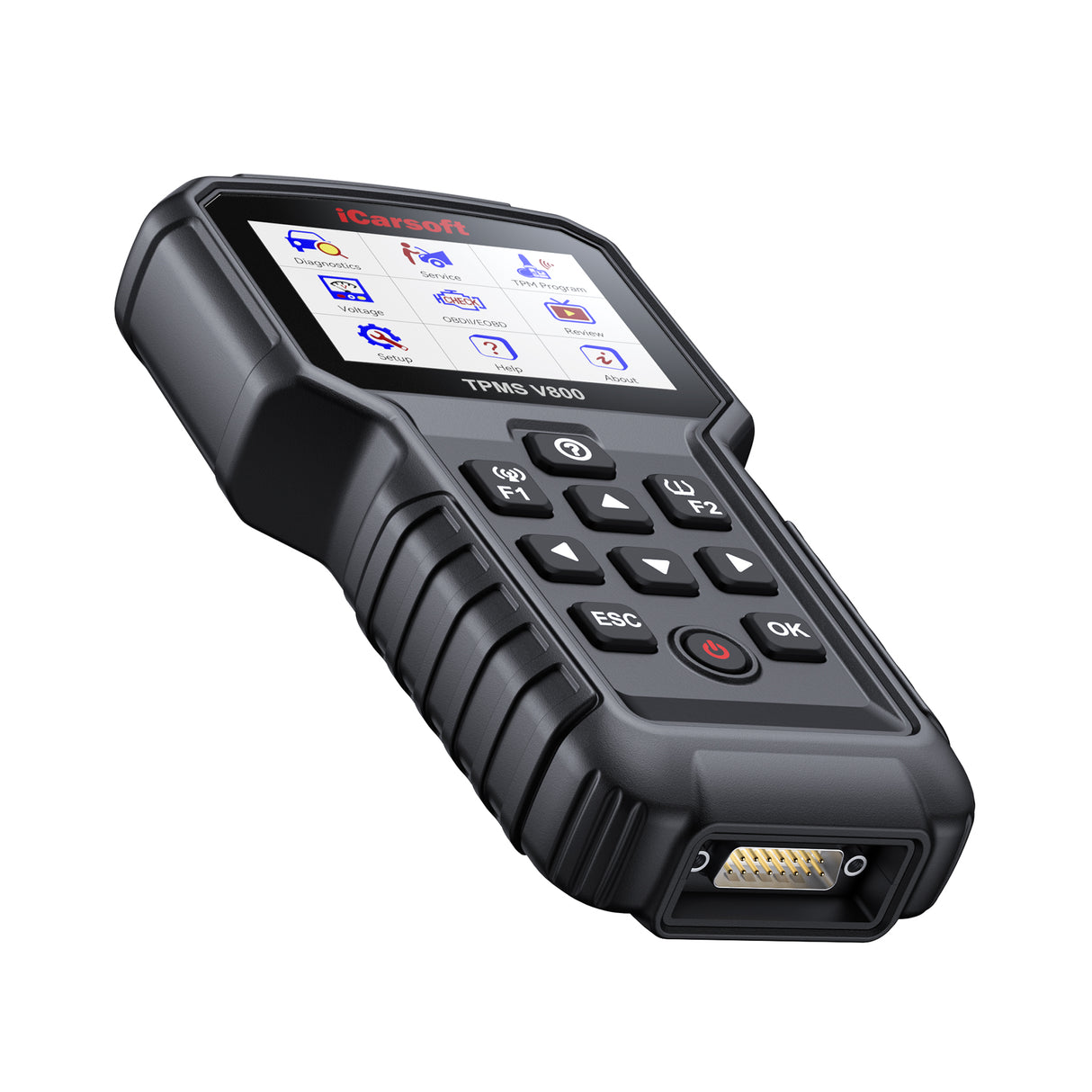 iCarsoft TPMS V800 – TPMS Programming & OBDII Diagnostic Tool