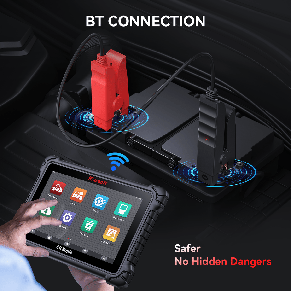 BT900 Battery Test Clip