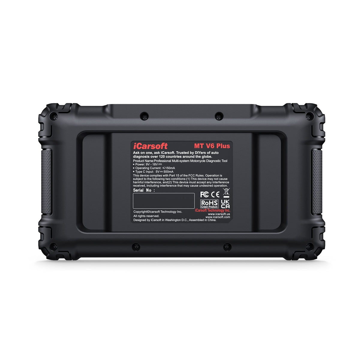 iCarsoft MT V6 Plus Motorcycle Diagnostic Tool