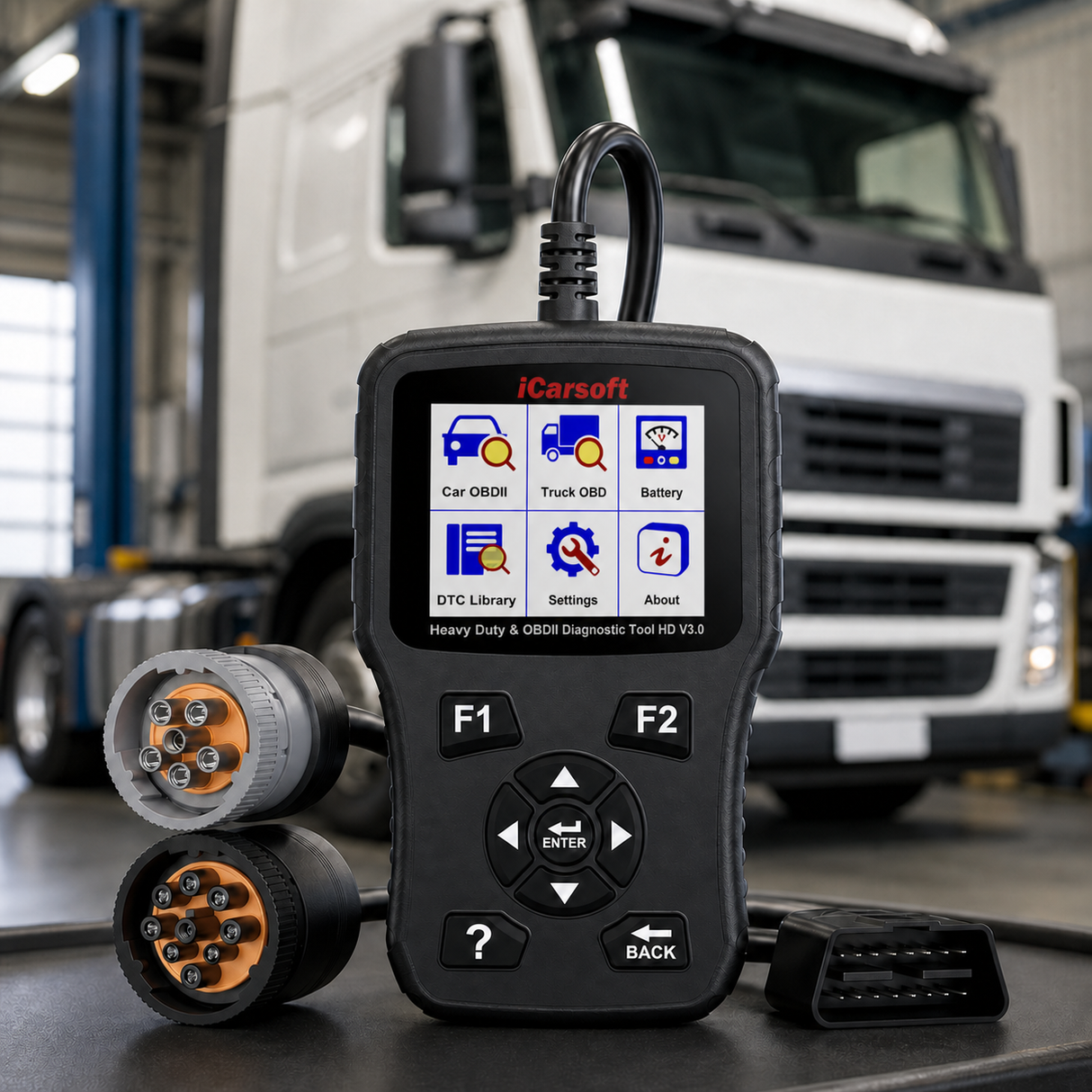 iCarsoft HD V3.0 Heavy Duty Diagnostic Tool
