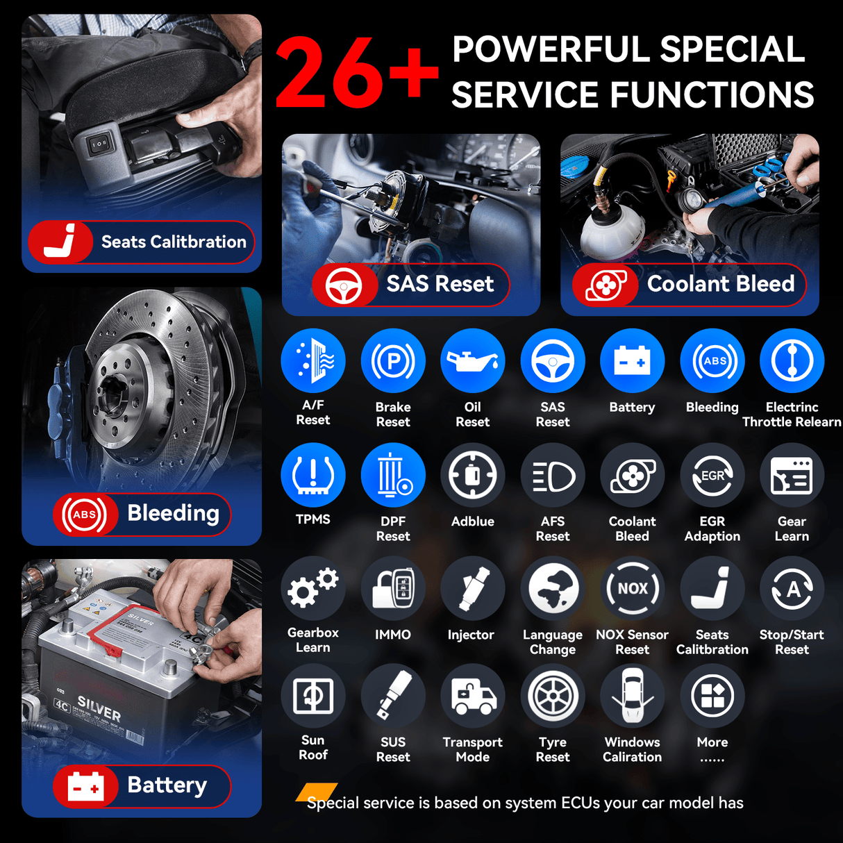 iCarsoft CR Legend Advanced Automotive Diagnostic Tool