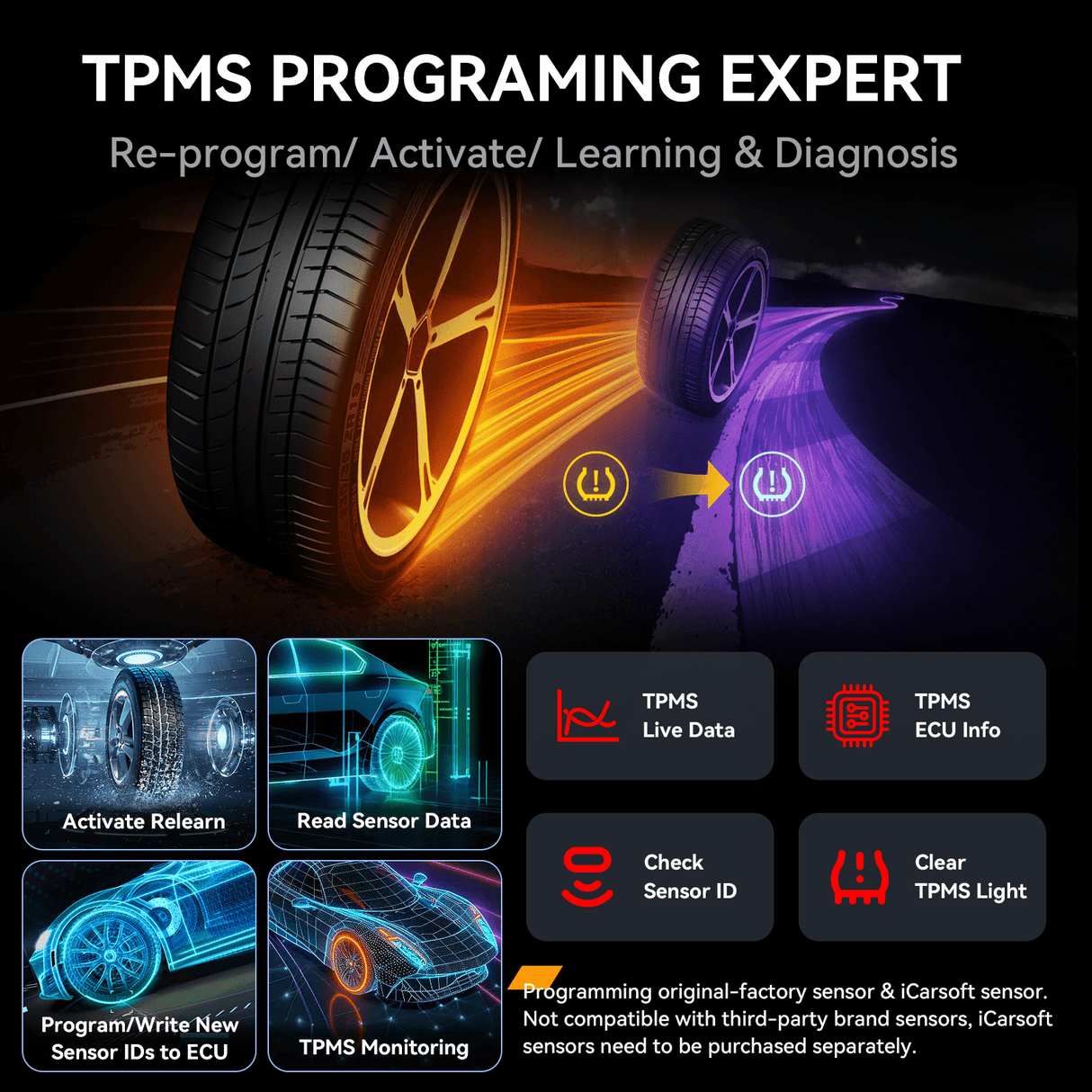 iCarsoft CR Legend Advanced Automotive Diagnostic Tool