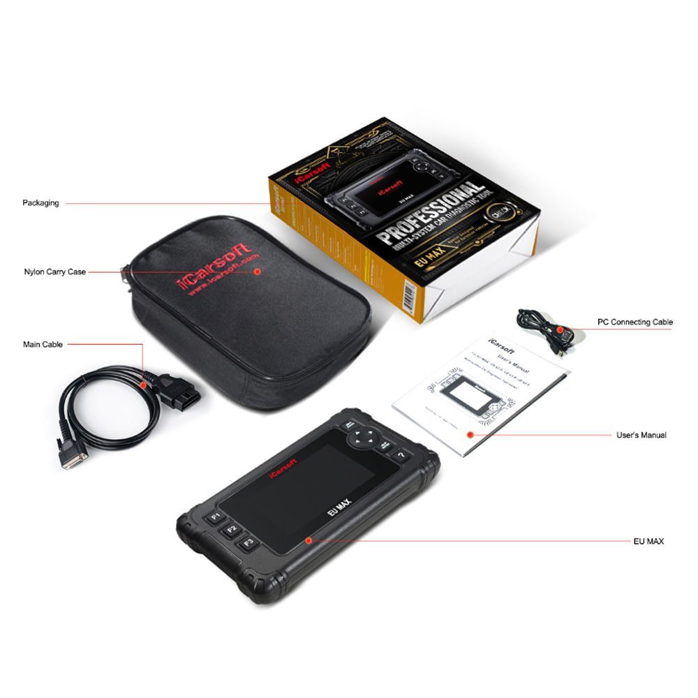 iCarsoft EU MAX Diagnostic Tool:Best Rated