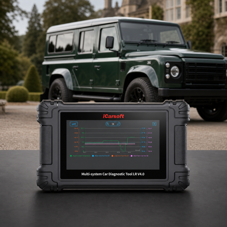 iCarsoft LR V4.0 for Jaguar / Land Rover Diagnostic Scanner