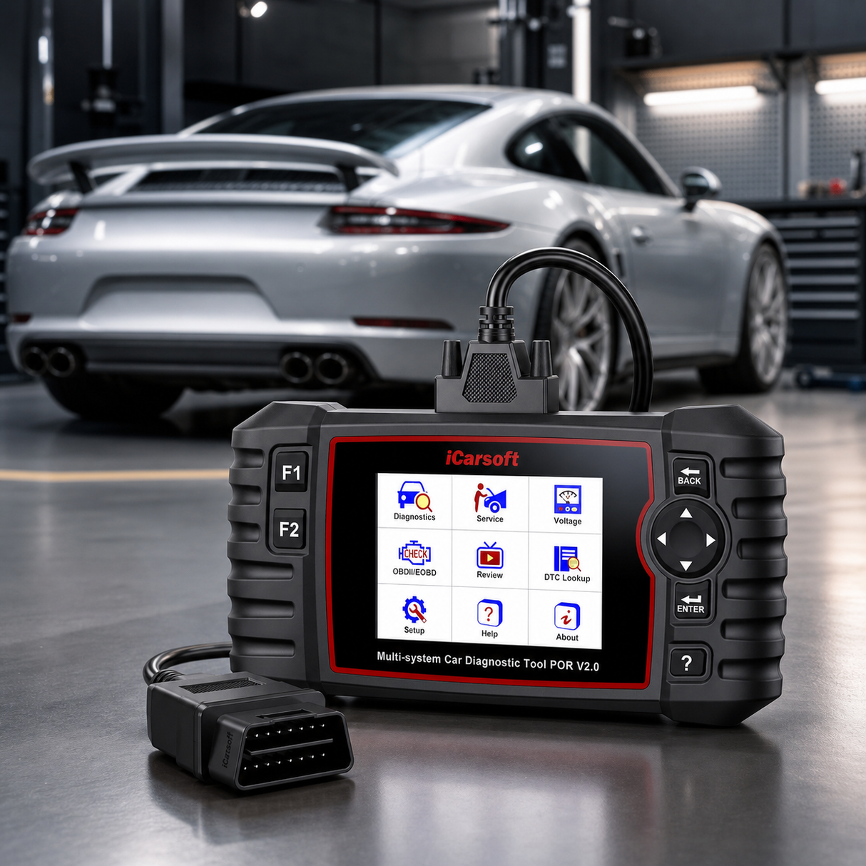 iCarsoft POR V2.0 Car Diagnostic Tool For Porsche