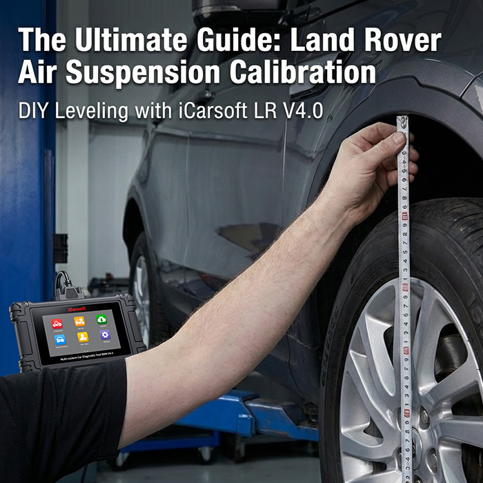 The Ultimate Guide to Land Rover Air Suspension Calibration (DIY with iCarsoft LR V4.0)