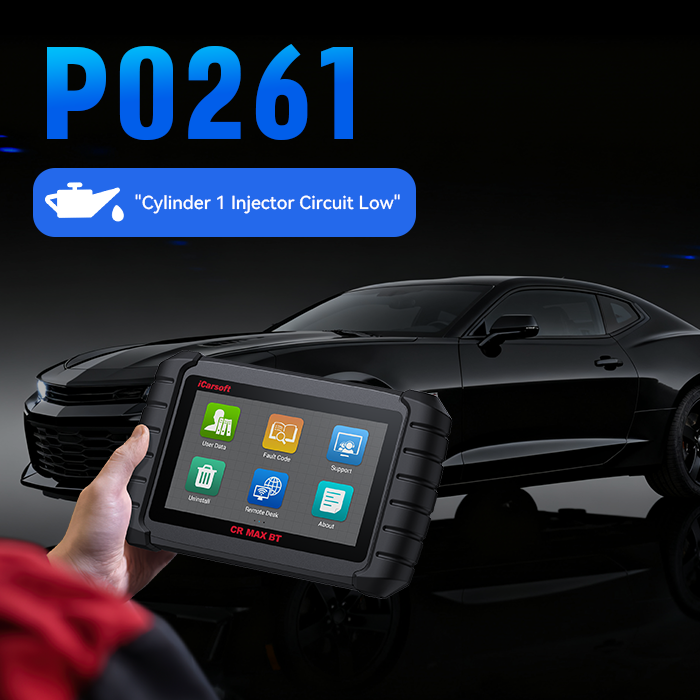 Diagnosing and Fixing P0261 Code with iCarsoft CR-MAX BT