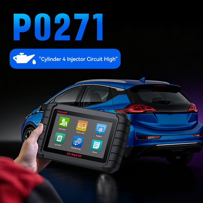 Diagnosing and Fixing P0271 Code with iCarsoft CR-MAX BT
