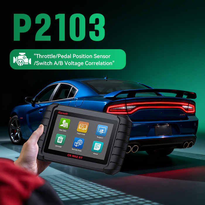 Fix Code P2103: Throttle Actuator Control Motor Circuit High