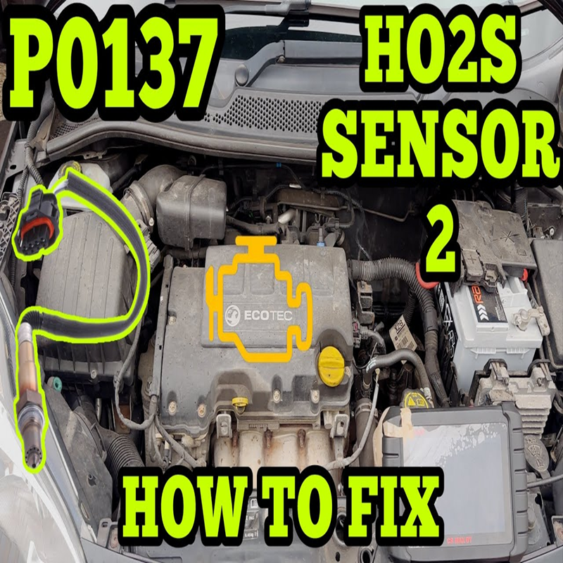 Vauxhall P0137: HO2S Circuit Low Voltage (Sensor 2) – Location & Fix