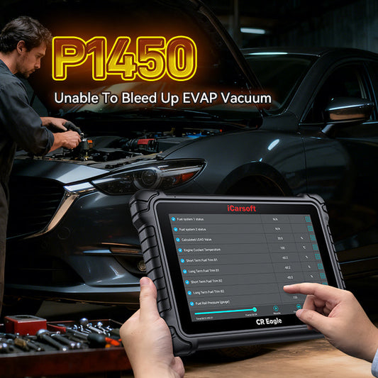 Fix Code P1450: Unable to Bleed Up Fuel Tank Vacuum (Ford EVAP)