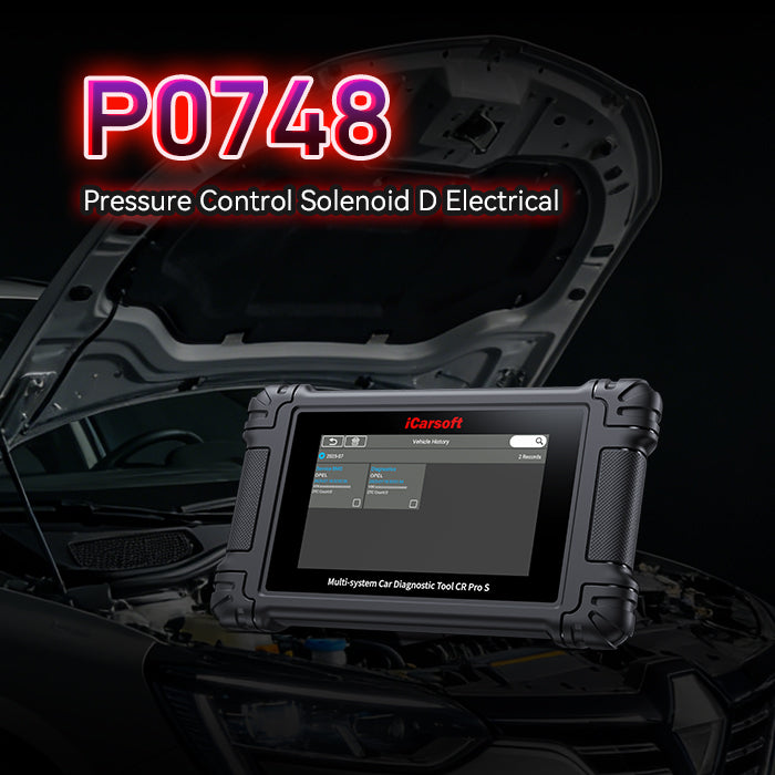 P0748 Code: Pressure Control Solenoid 'A' Electrical (Harsh Shifts)