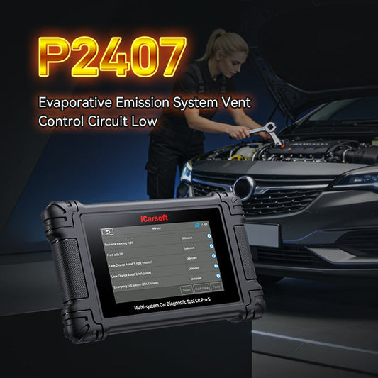 P2407 Code: EVAP Leak Detection Pump Circuit Erratic (Wiring Fix)