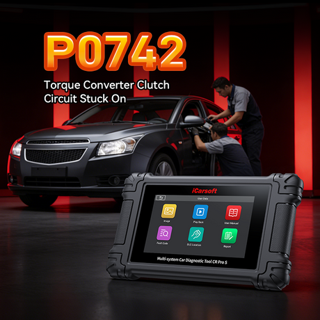 P0742 Code: Torque Converter Clutch Stuck On (Stop Engine Stalls)