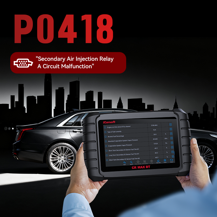 OBD-II Code P0418 – Secondary Air Injection Relay A Malfunction