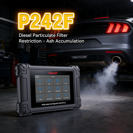 P242F Code: DPF Restriction - Ash Accumulation (Limp Mode Fix)