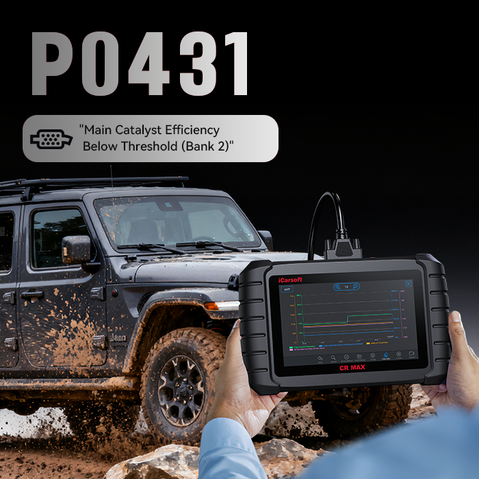 P0431 Code – Warm Up Catalyst Efficiency Below Threshold (Bank 2) Explained