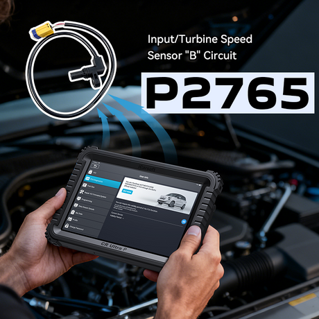 P2765 Code: Input/Turbine Speed Sensor B Circuit