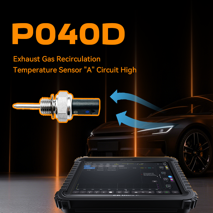 P040D Code: EGR Temperature Sensor B Circuit – Diagnosis