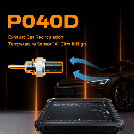 P040D Code: EGR Temperature Sensor B Circuit – Diagnosis