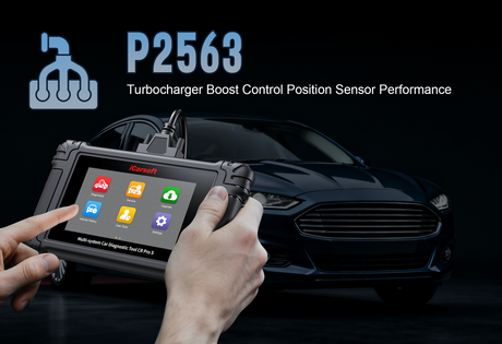 Fix Code P2563: Turbocharger Boost Control Position Sensor Range/Performance