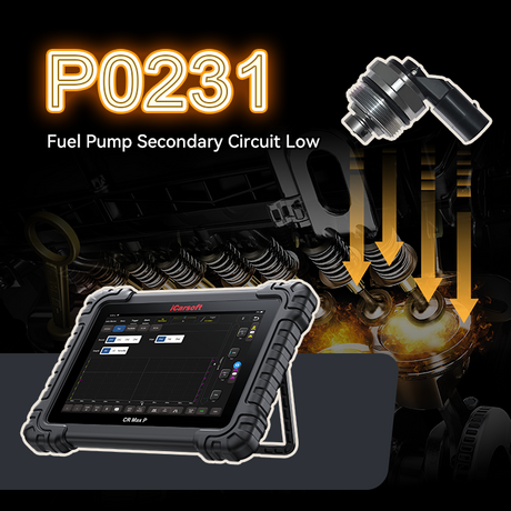 P0231 Code Fix: Fuel Pump Secondary Circuit Low Diagnosis