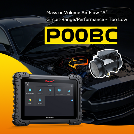 P00BC Code Fix: MAF Sensor A Air Flow Too Low Guide