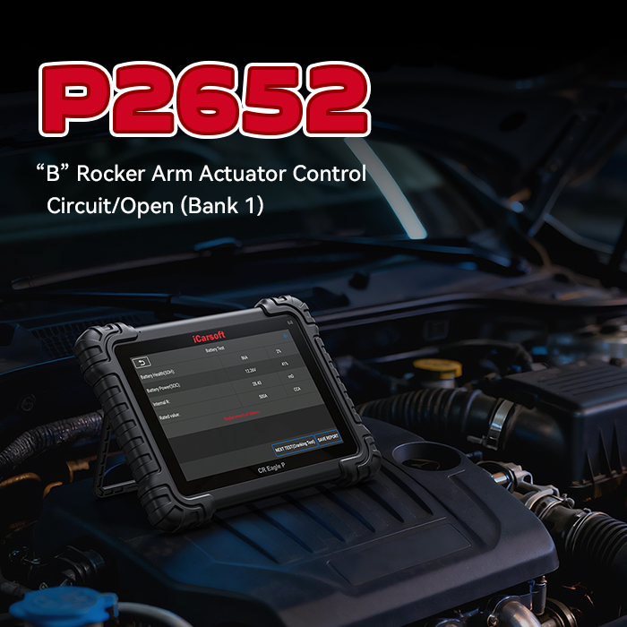 P2652 Code: Rocker Arm Actuator Stuck On Bank 1 – Causes & Fix Guide