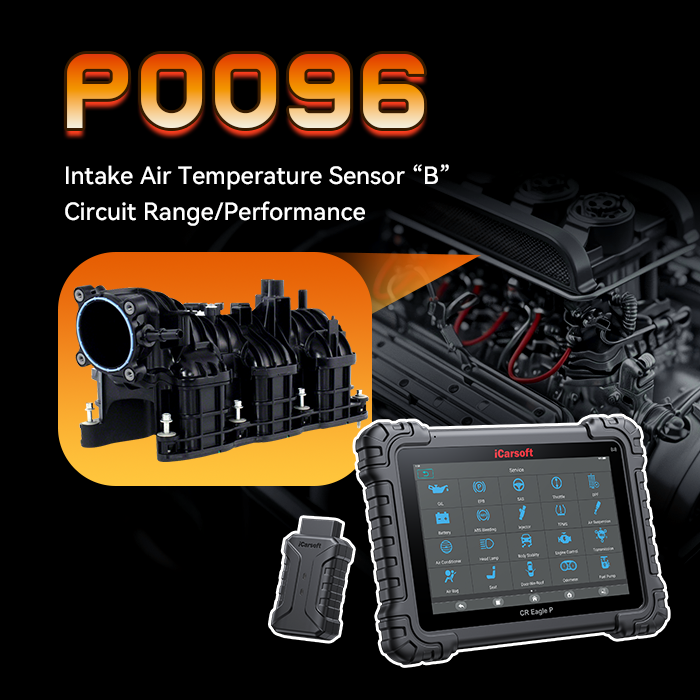 P0096 Code Fix: Intake Air Temperature Sensor 2 Range/Performance