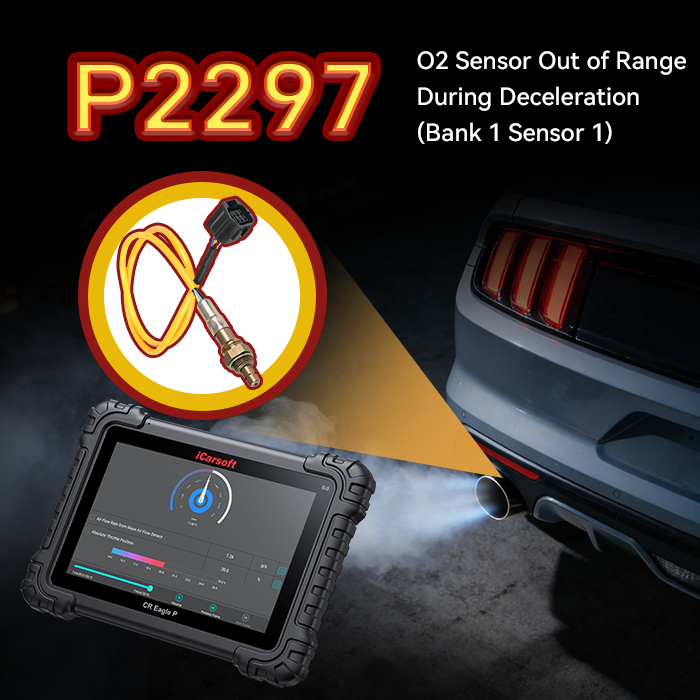 P2297 Code Fix: O2 Sensor Out of Range During Deceleration B1S1