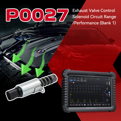 P0027 Code Fix: Exhaust VVT Solenoid Range/Performance Bank 1