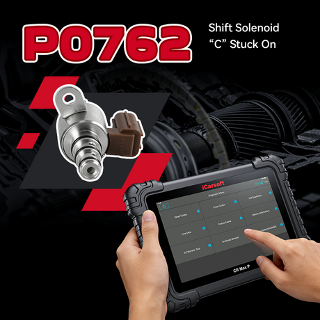 P0762 Code: Shift Solenoid C Stuck On