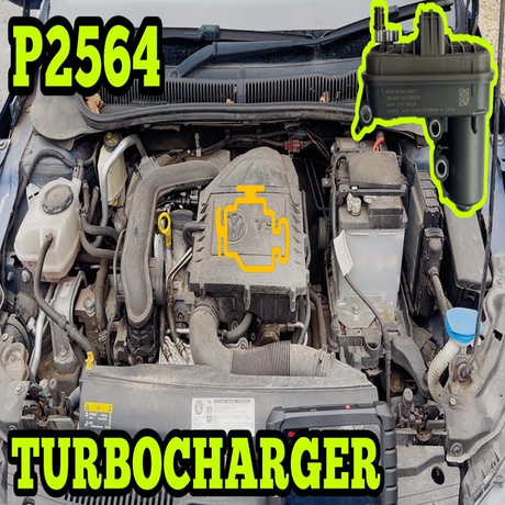 VW Audi Skoda Seat P2564 Turbocharger Boost Control Sensor Circuit Low