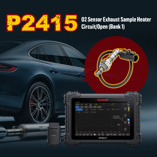 P2415 Code: O2 Sensor Exhaust Sample Error (Bank 2 Sensor 1)