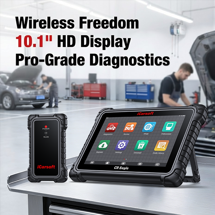Cut the Cord: iCarsoft CR Eagle Wireless Diagnostic Tablet Review