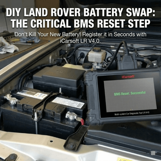 DIY Land Rover Battery Swap: The Critical "BMS Reset" Step