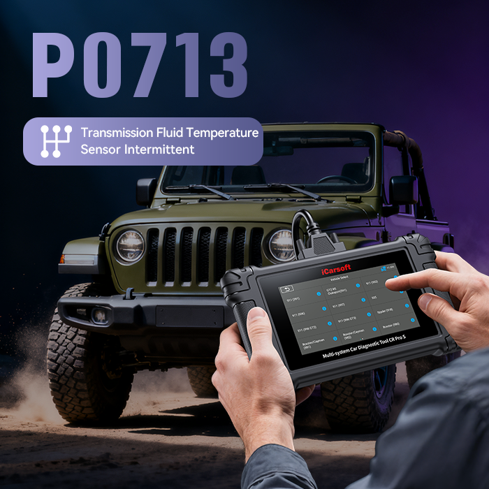 🌡️ P0713 Code – Transmission Fluid Temperature Sensor Circuit High Input