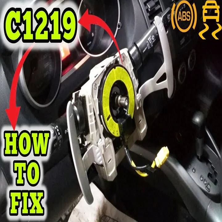 Mitsubishi C1219 Steering Angle Sensor Signal – DIY Fix & Diagnostic Guide