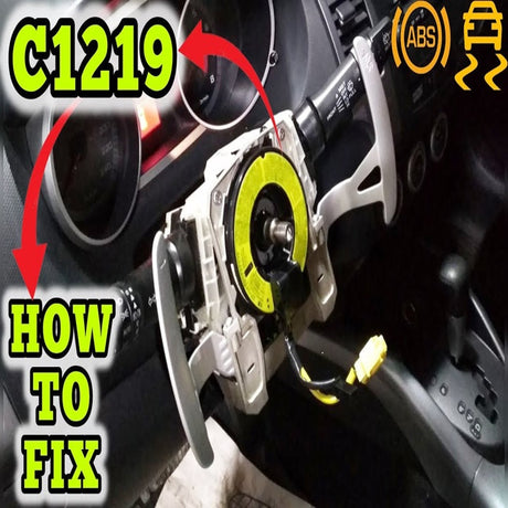 Mitsubishi C1219 Steering Angle Sensor Signal – DIY Fix & Diagnostic Guide