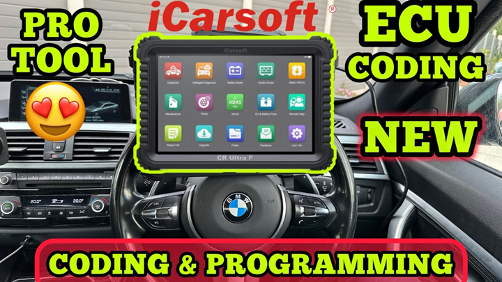 2025 REVIEW PRO TOOL NEW iCarsoft CR Ultra P - ECU Coding & Programming - 41+ Service
